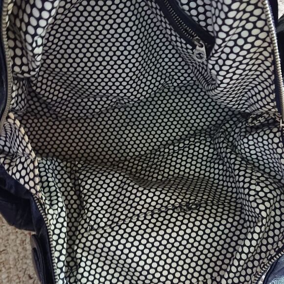 Marc by Marc Jacobs navy Crinkle Patent bag - Picture 8 of 12